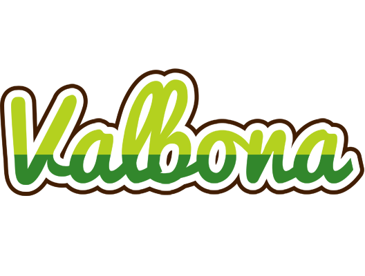 Valbona golfing logo