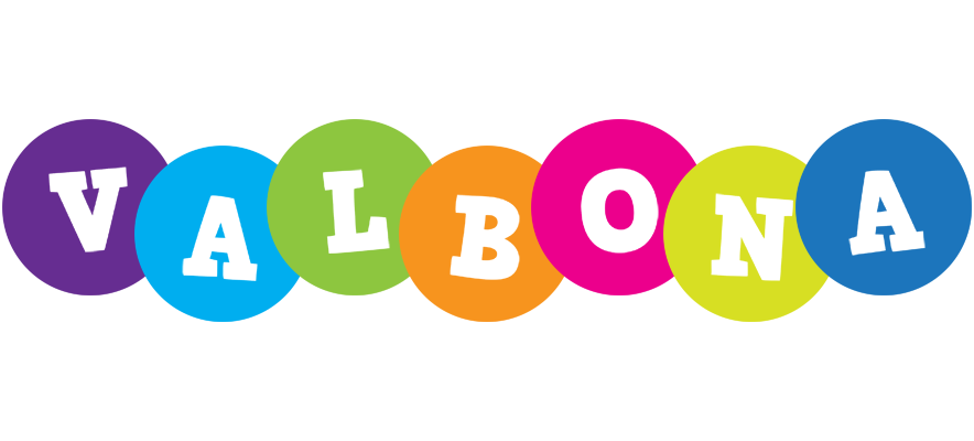 Valbona happy logo