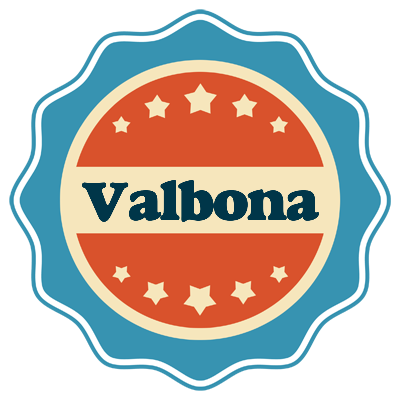 Valbona labels logo