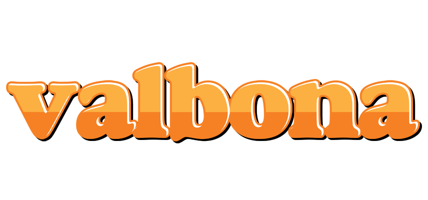 Valbona orange logo