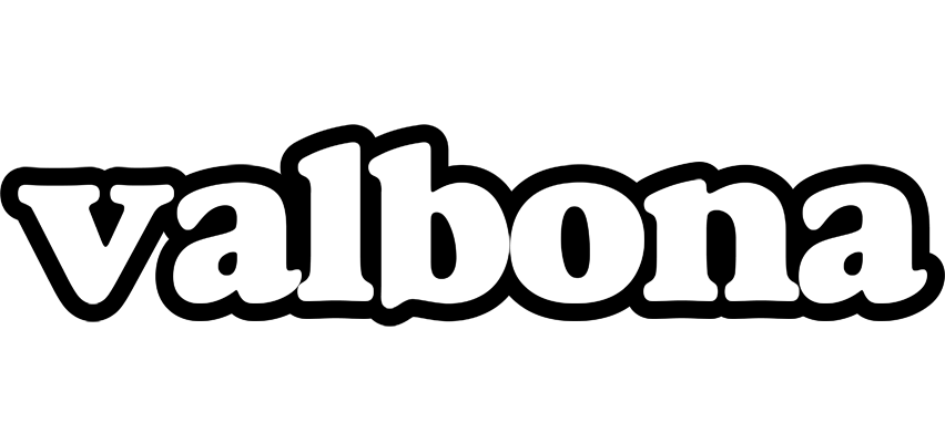 Valbona panda logo
