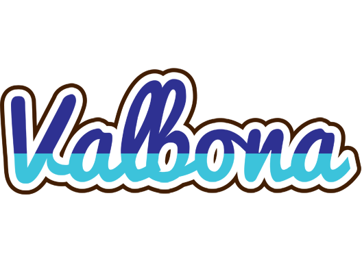 Valbona raining logo