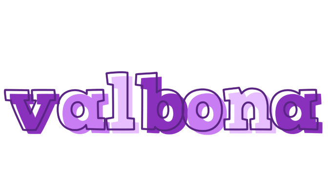 Valbona sensual logo