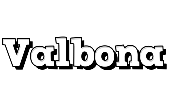 Valbona snowing logo