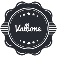 Valbone badge logo