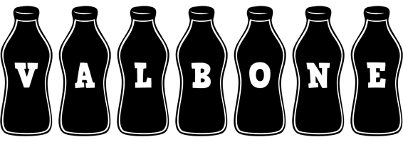 Valbone bottle logo