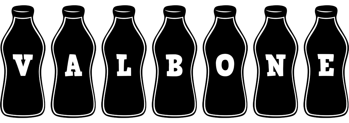 Valbone bottle logo