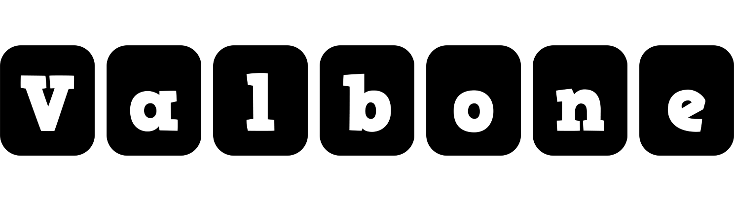 Valbone box logo