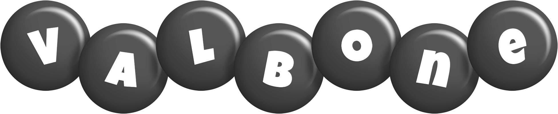 Valbone candy-black logo