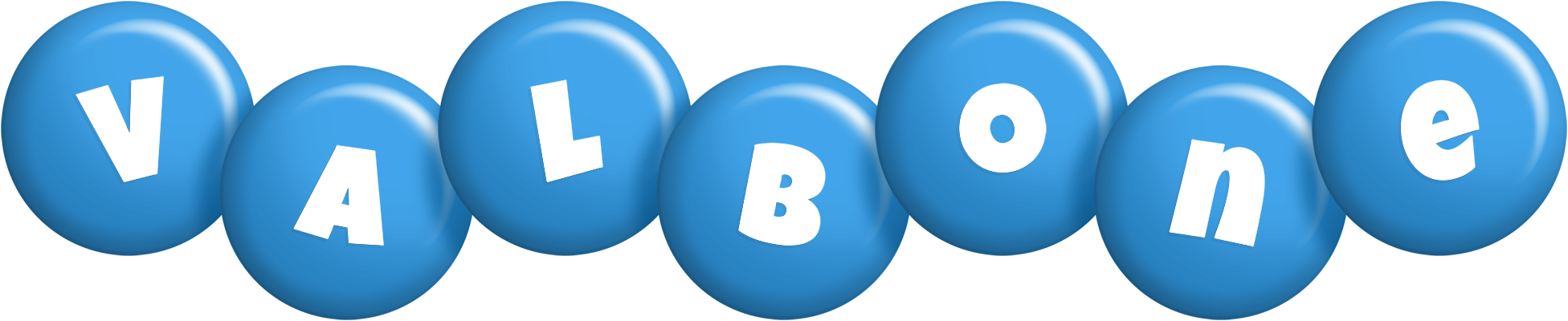 Valbone candy-blue logo