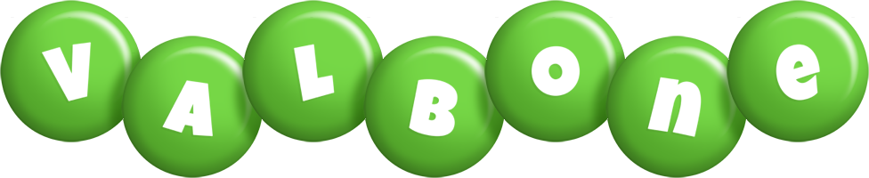 Valbone candy-green logo