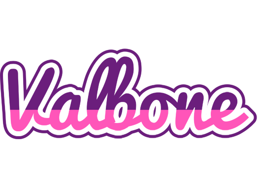 Valbone cheerful logo