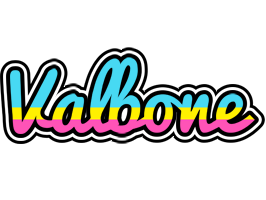 Valbone circus logo