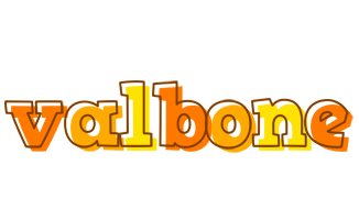 Valbone desert logo