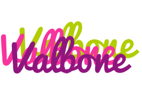 Valbone flowers logo