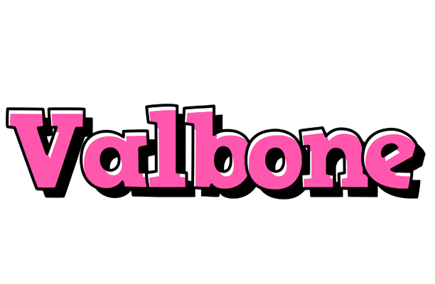 Valbone girlish logo