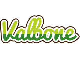 Valbone golfing logo