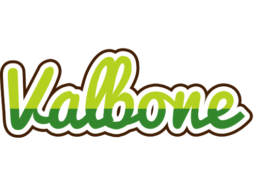 Valbone golfing logo
