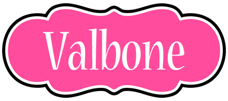 Valbone invitation logo