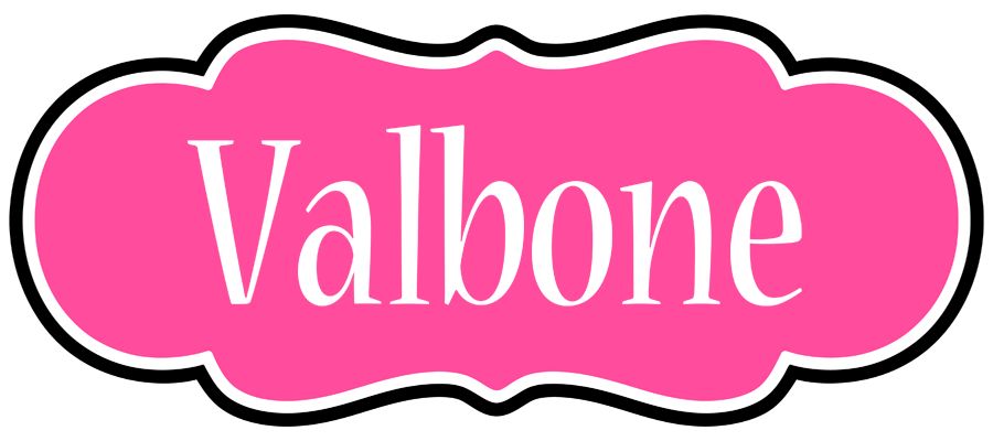 Valbone invitation logo