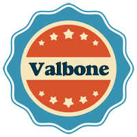 Valbone labels logo