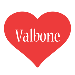 Valbone love logo