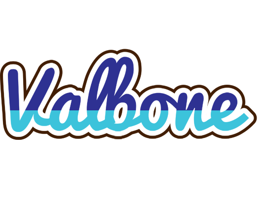 Valbone raining logo