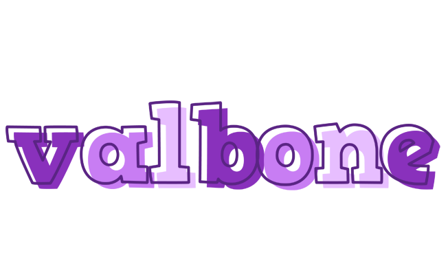Valbone sensual logo