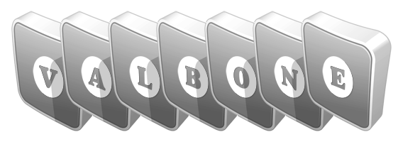 Valbone silver logo