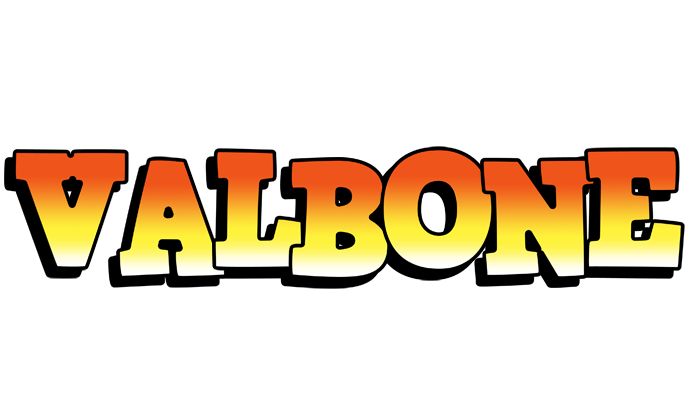 Valbone sunset logo