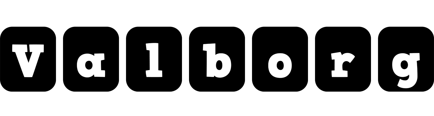Valborg box logo