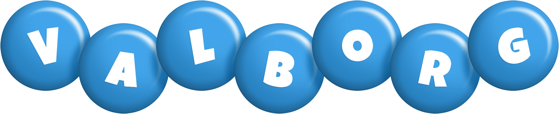 Valborg candy-blue logo