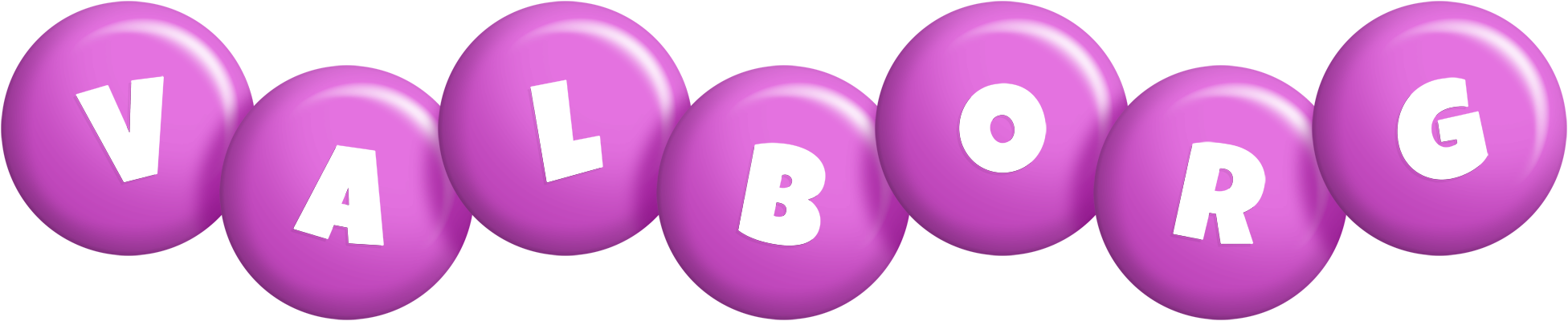 Valborg candy-purple logo