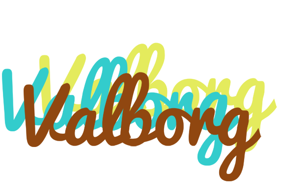 Valborg cupcake logo