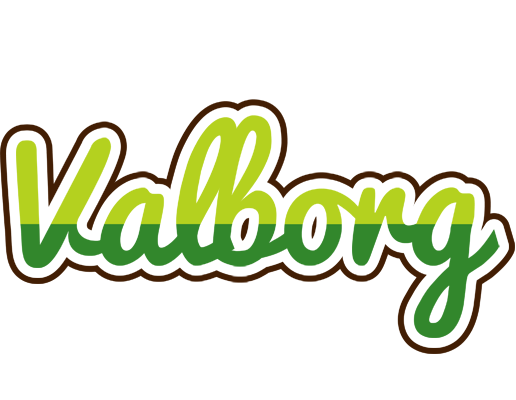 Valborg golfing logo