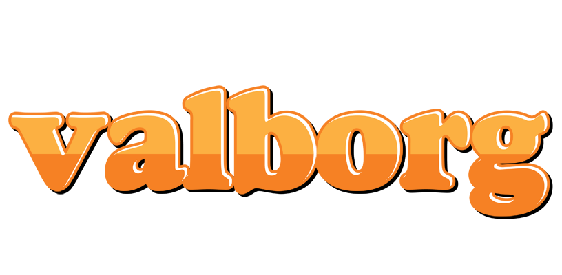 Valborg orange logo