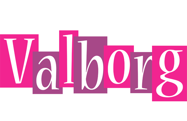 Valborg whine logo