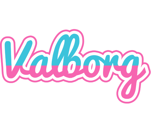Valborg woman logo