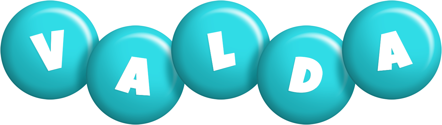 Valda candy-azur logo