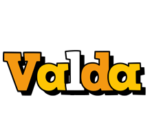 Valda cartoon logo