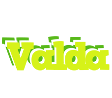Valda citrus logo