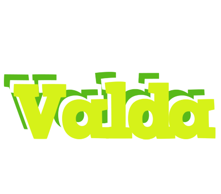 Valda citrus logo