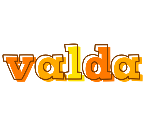 Valda desert logo