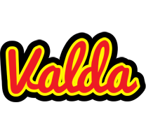 Valda fireman logo