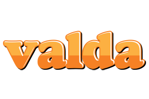 Valda orange logo