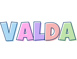 Valda pastel logo