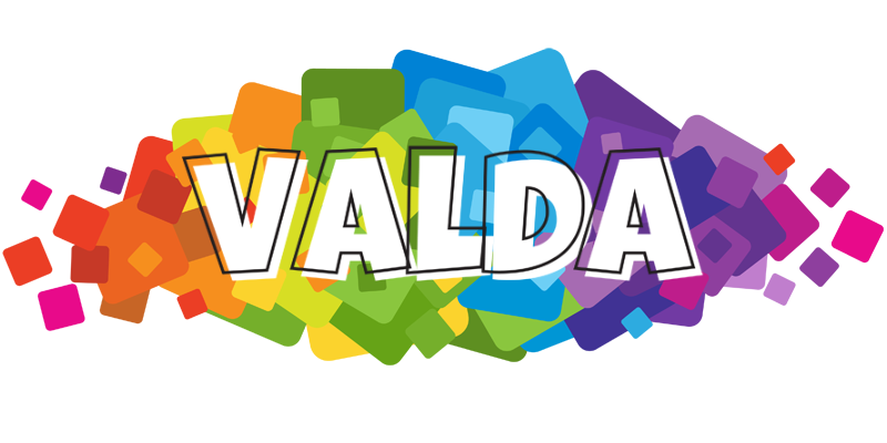 Valda pixels logo