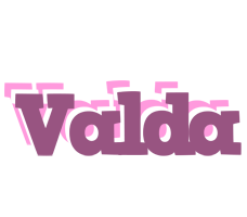 Valda relaxing logo