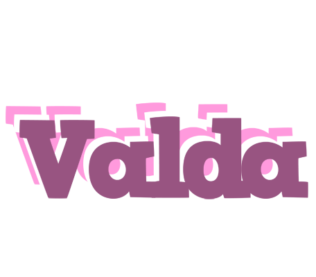 Valda relaxing logo