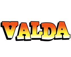 Valda sunset logo